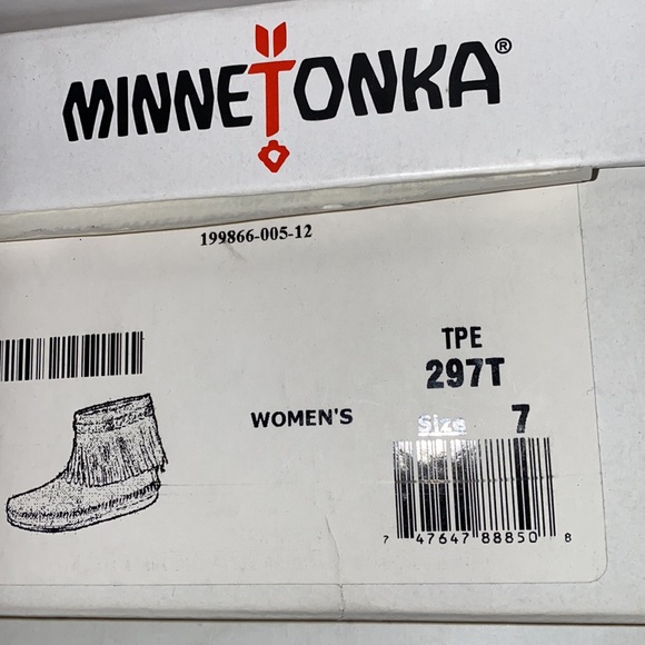 AUTH NIB MINNETONKA Hi-Top Back Zip Boot Taupe - Picture 9 of 12